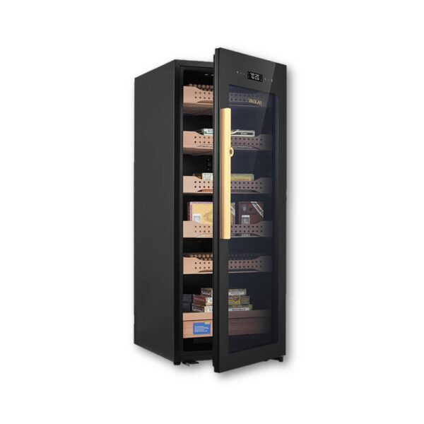 Afidano B4 1200 Ct Humidor Midsize Tower Open Door